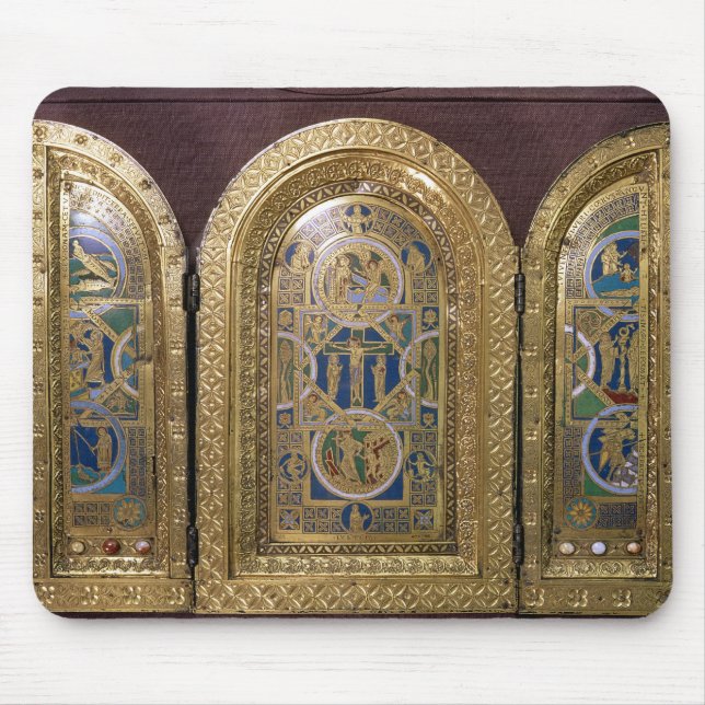 Alton Towers Triptych, c.1150 Mouse Mat (Front)