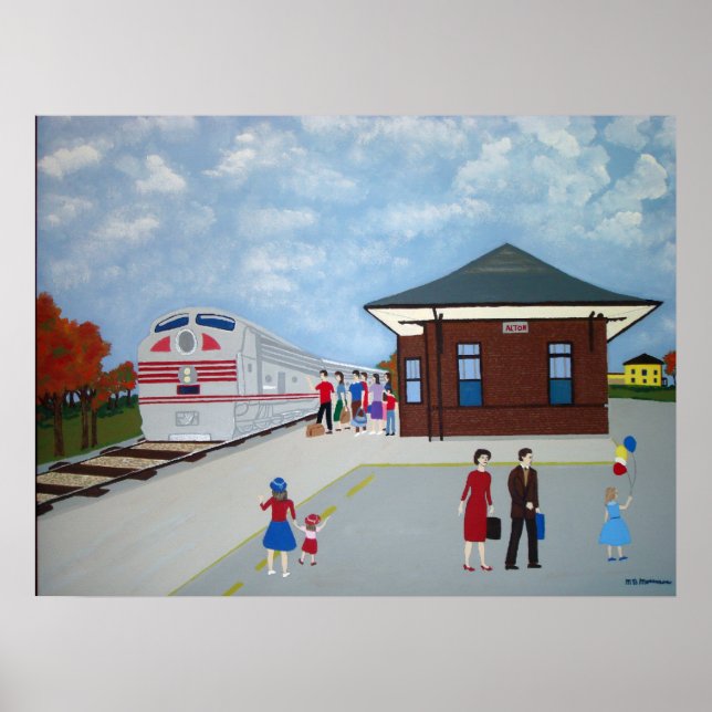 Alton Train Station Poster (Front)