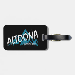 Altoona Pennsylvania Mountains Luggage Tag