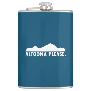 Altoona Pennsylvania Please Hip Flask