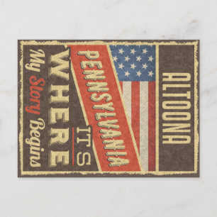 Altoona Pennsylvania Postcard