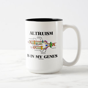 Altruism Is In My Genes (DNA Replication) Two-Tone Coffee Mug