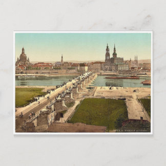 Altstadt, Dresden, seen from the Ministry of War, Postcard