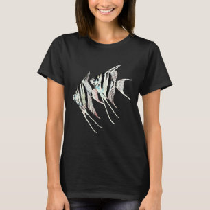 Altum Altum Angel Fish Aquarel By Artemie T-Shirt