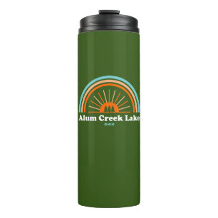 Alum Creek Lake Rainbow Thermal Tumbler