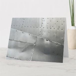 Aluminium Aircraft Skin  Card