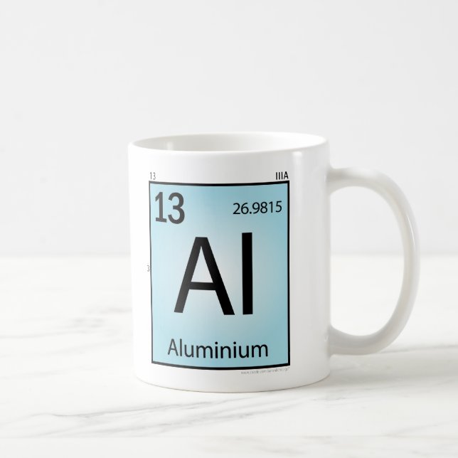 Aluminium (Al) Element Mug (Right)