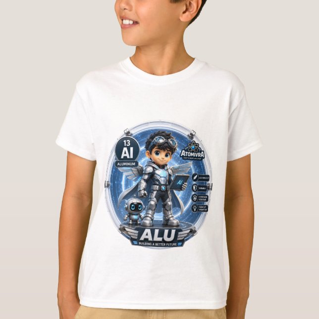 Aluminium  ATOMIVRA T-Shirt (Front)