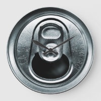 Aluminium Can Top Wall Clock