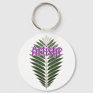 Aluminium Circle, 2" Key Ring
