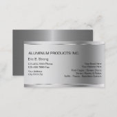 Aluminium Construction Business Cards (Front/Back)