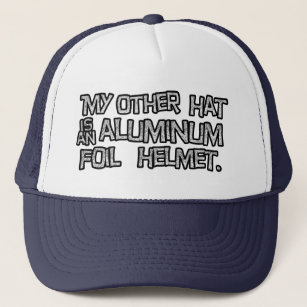 Aluminium Foil Helmet Hat