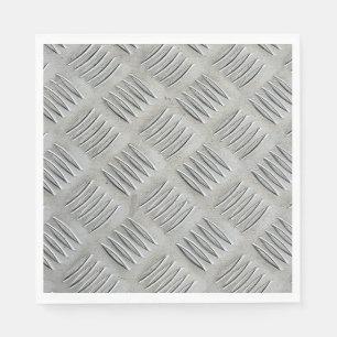 Aluminium Texture Diamond Pattern Napkin