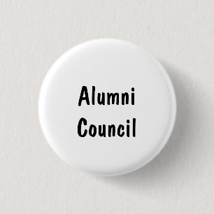 Alumni Council 3 Cm Round Badge