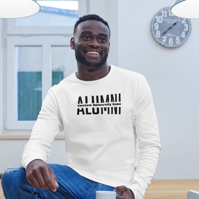 Alumni Sweatshirt - Custom University Shirt (Alumni University School Graduate Sweatshirt)