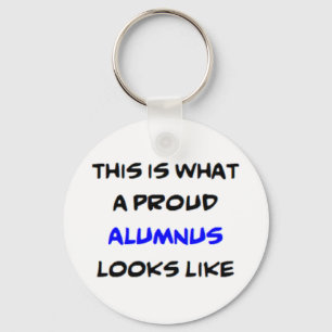 alumnus, proud key ring