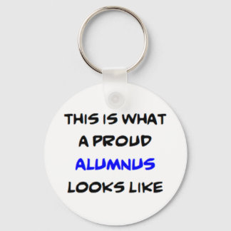 alumnus, proud key ring