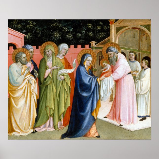 Alvaro Pirez The Presentation in the Temple Poster (Front)