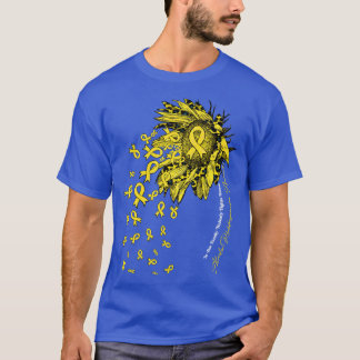 Alveolar Rhabdomyosarcoma Awareness sunflower nobo T-Shirt