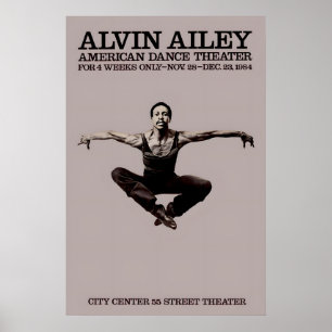 Alvin Ailey, American Dance Theatre Promo Poster