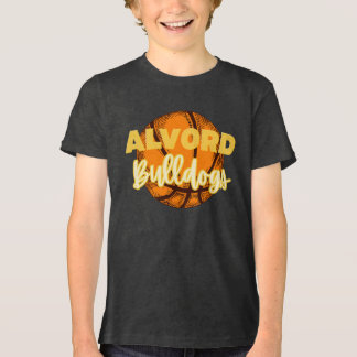 Alvord TX Bulldogs Basketball T-Shirt Tri-Blend Shirt