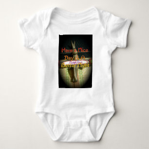 Alwaus Love Hakuna Matata Have a nice day and a Be Baby Bodysuit