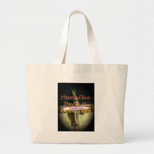 Alwaus Love Hakuna Matata Have a nice day and a Be Large Tote Bag