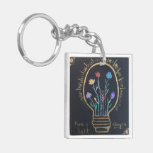 "Always a Light" Keychain