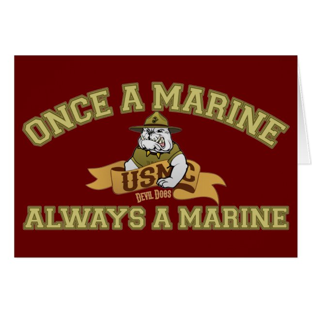 Always A Marine (Front Horizontal)