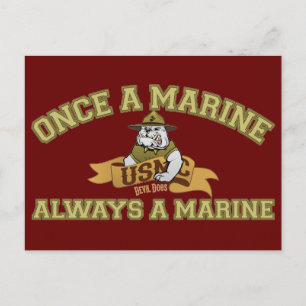 Always A Marine Postcard