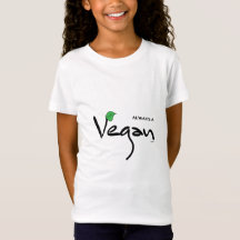 Always A Vegan with Green Leaf