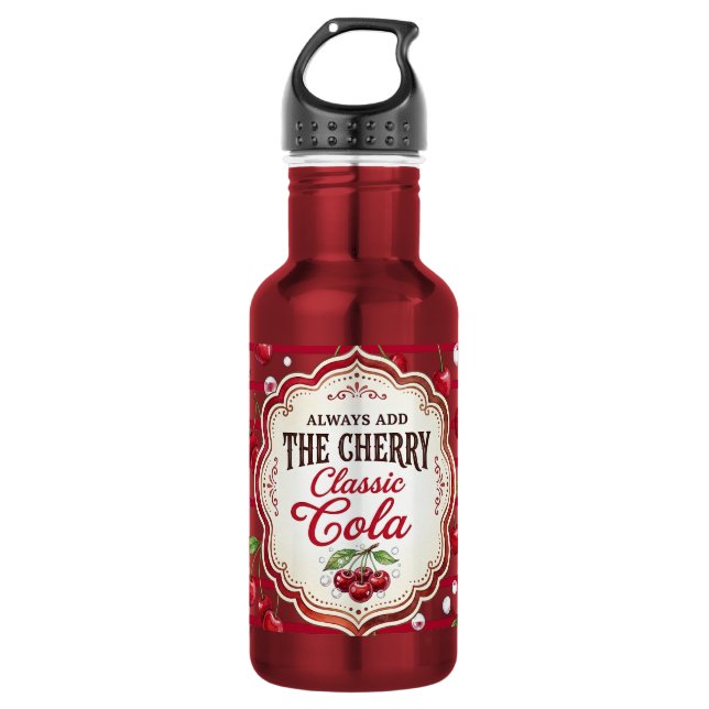 Always Add The Cherry 532 Ml Water Bottle (Front)