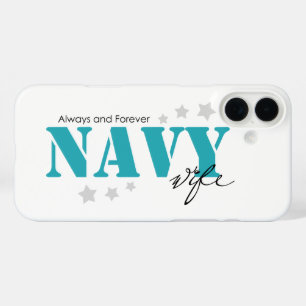 Always and Forever - Navy Wife iPhone 16 Plus Case