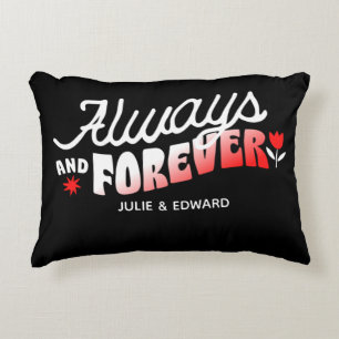 Always and Forever Personalised Accent Pillow