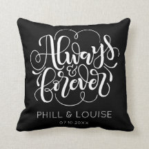 Always and forever - personalised & custom colour