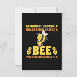 Always Be A Bee Thank You Card
