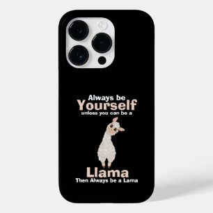 Always Be a Llama Animal Lover Case-Mate iPhone 14 Pro Case