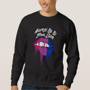 Always Be Bi Your Side Bisexual Couples Bi Pride Sweatshirt