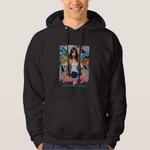 Always Be Creatively Unique, Asian girl street art Hoodie