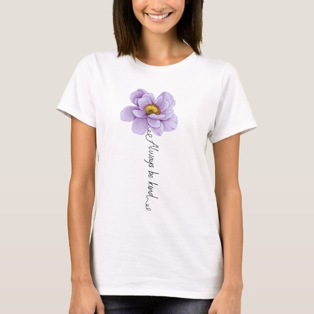 "always be kind" t-shirt (Front)