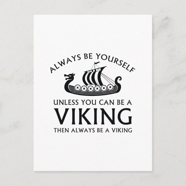 Always Be Yourself Postcard (Front)