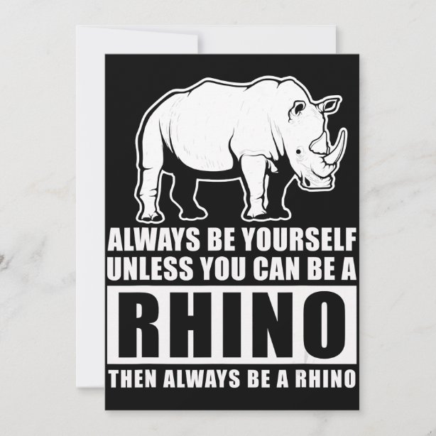 Rhino Cards | Zazzle UK