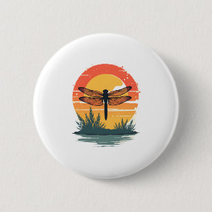 Always Be Yourself Unless You Can Be A Dragonfly 6 Cm Round Badge