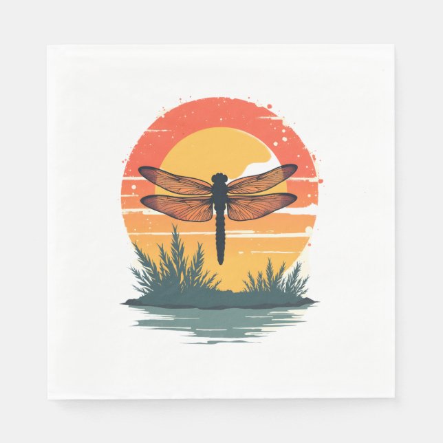 Always Be Yourself Unless You Can Be A Dragonfly Napkin (Front)