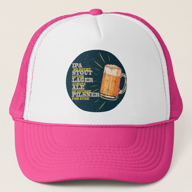 Always Beer Trucker Hat (Front)
