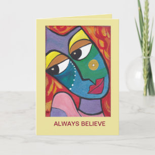 Always Believe Inspirational Greeting Card