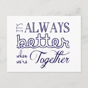 Always better when postcard