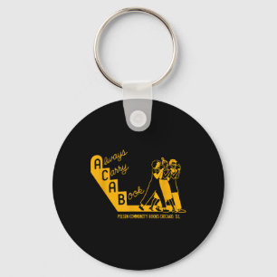 Always Carry A Book Lsen Community Books Chicago T Key Ring