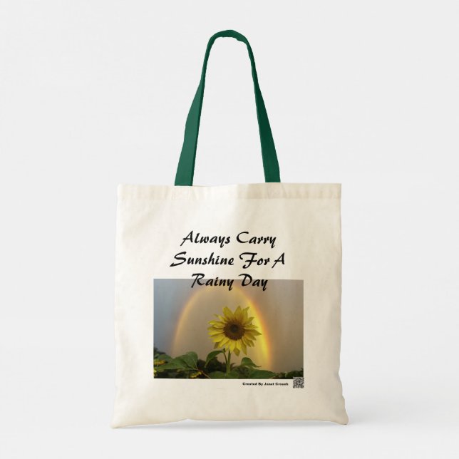 Always Carry Sunshine Tote Bag (Back)