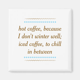 Always Coffee Magnet